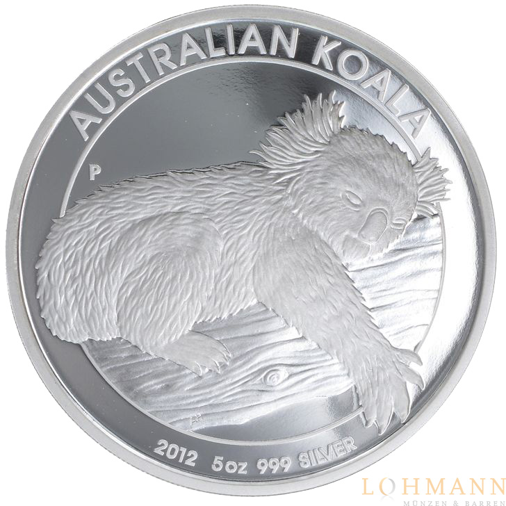 5 Unzen Koala Silbermünze