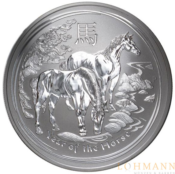 Silber Lunar 2014