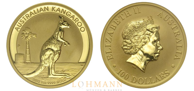 Australian Gold Kangaroo 2012 Australian Gold Kangaroo 2012