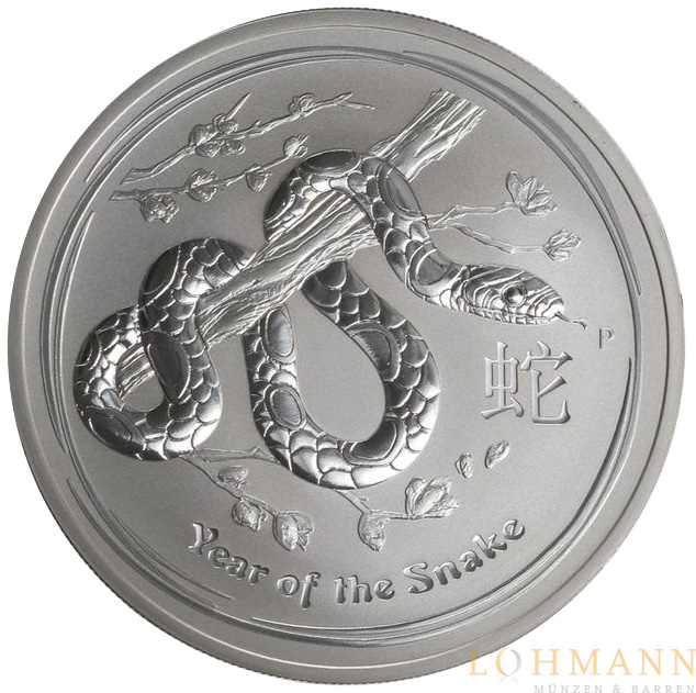 Silber Lunar Schlange 2013