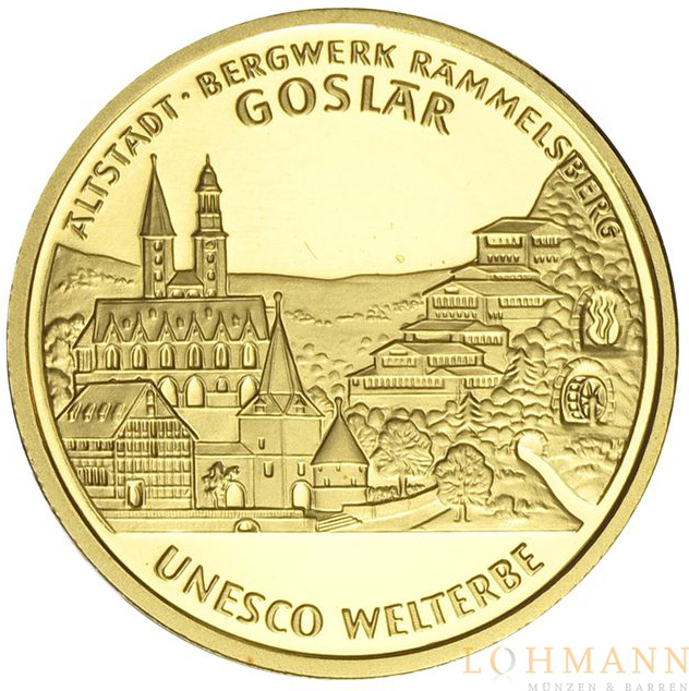 100 Euro Goldmünze Goslar