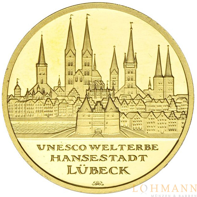 100 Euro Gold - Lübeck