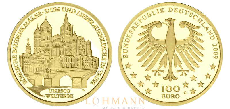 100 Euro Goldmünze - Trier