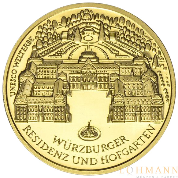 100 Euro Goldmünze - Würzburg