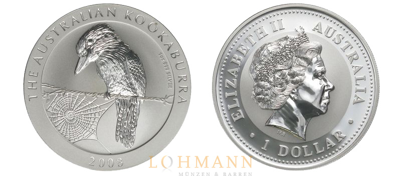 Silber Kookaburra - 1 Unze