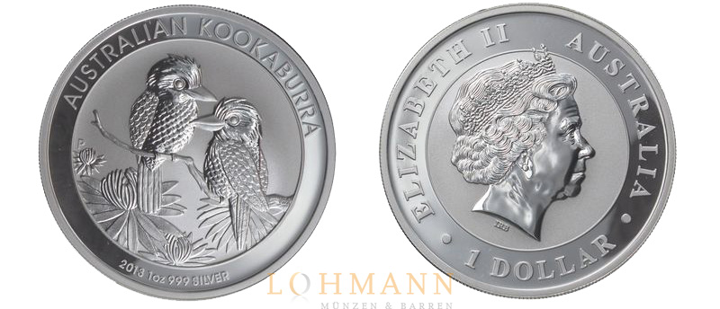 Silber Kookaburra